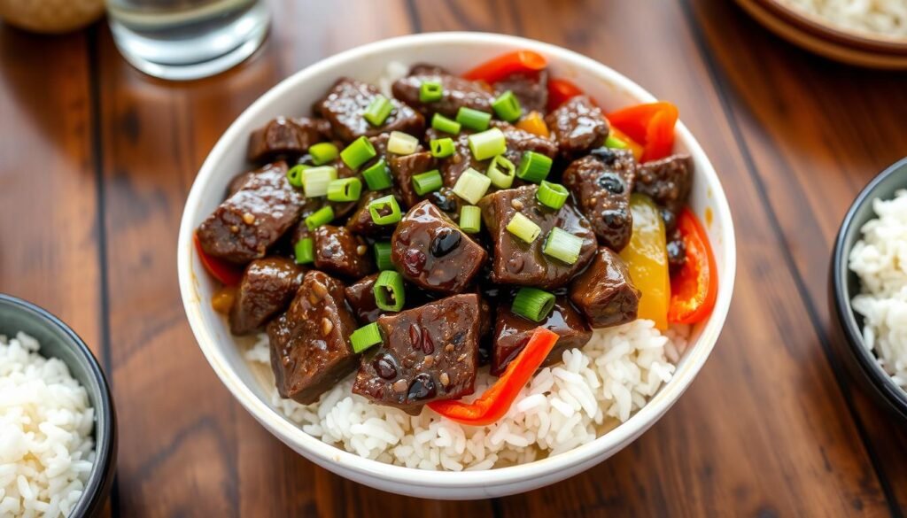 Beef with Black Bean Sauce