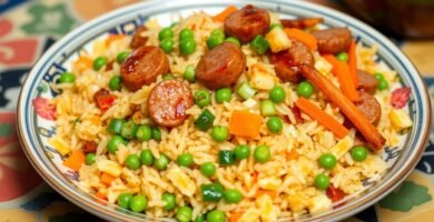 Chinese Sausage Fried Rice