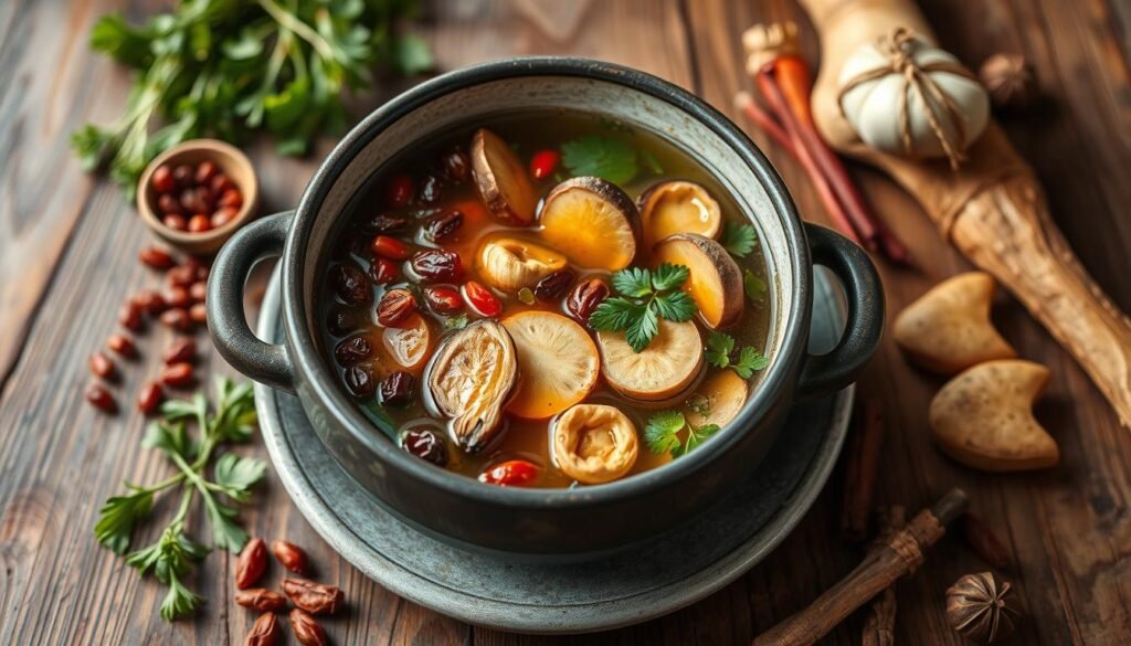 Chinese herbal soup