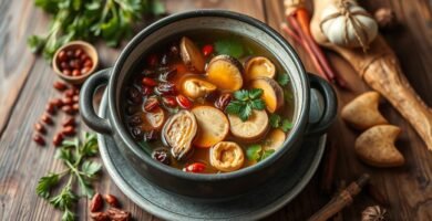 Chinese herbal soup