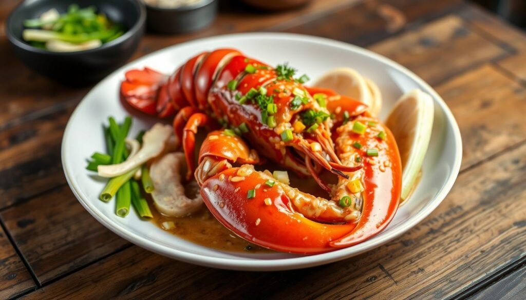 Ginger Scallion Lobster