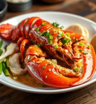 Ginger Scallion Lobster