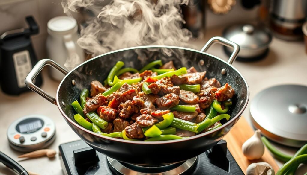 Mongolian beef cooking methods