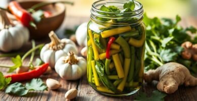 Pickled Mustard Greens