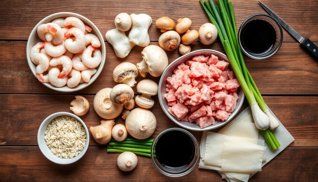 Siu Mai ingredients