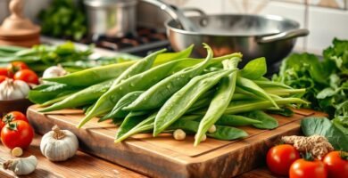 Snow Pea Leaves