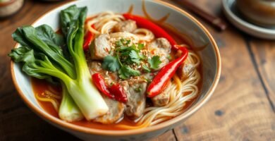 Spicy Pork Noodles