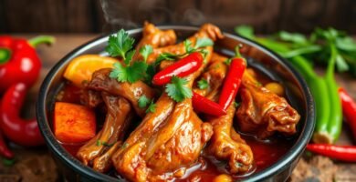 Spicy Stewed Chicken Feet