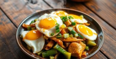 Stir-Fried Bitter Melon with Eggs