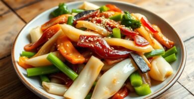 Stir-Fried Lily Bulbs with Celery