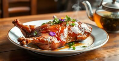 Tea Smoked Duck