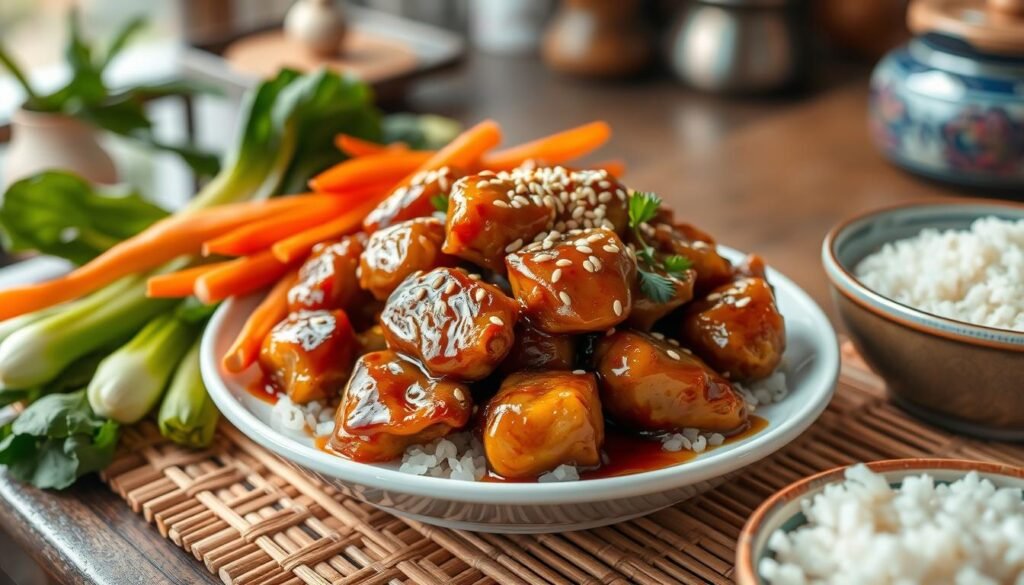asian-inspired dish