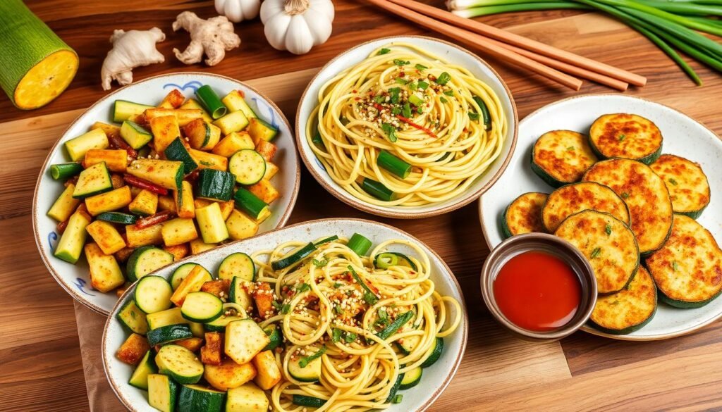 asian zucchini recipes