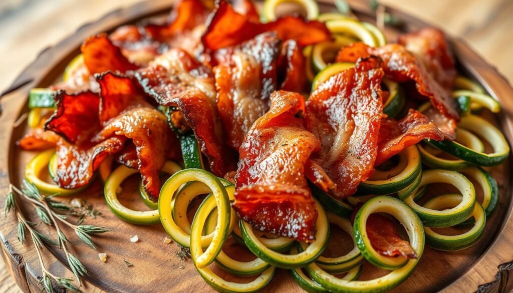 bacon and zucchini combinations