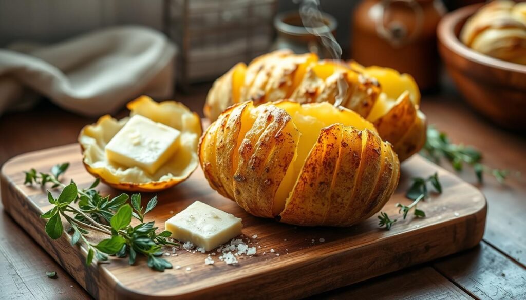 baked potatoes