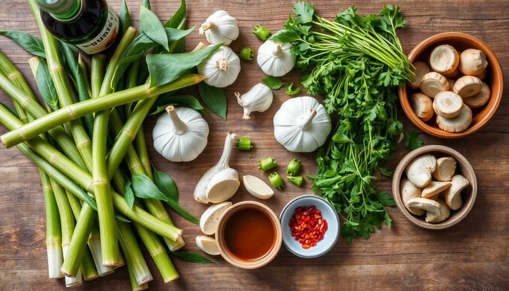 bamboo shoot stew ingredients