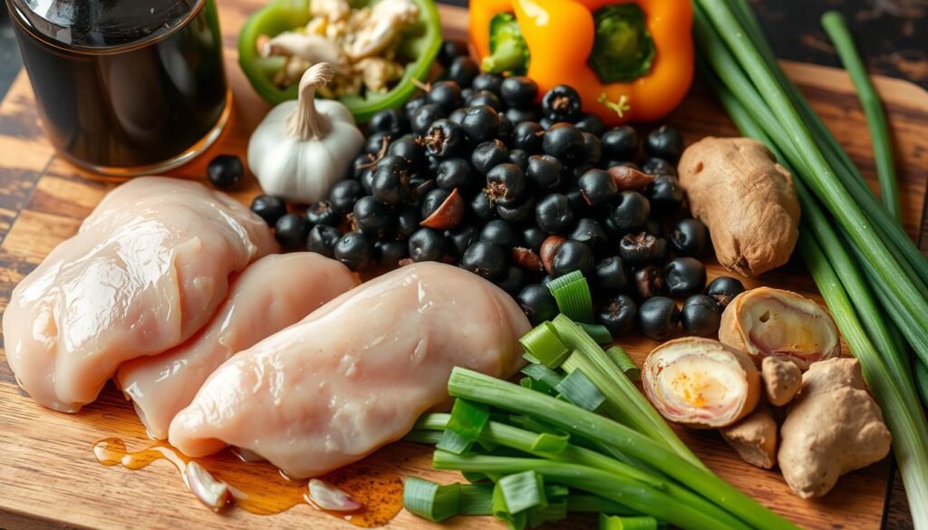 black pepper chicken ingredients