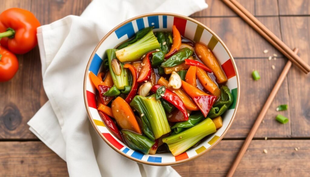 bok choy stir fry Recipe