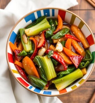 bok choy stir fry Recipe