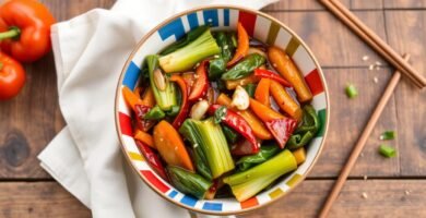 bok choy stir fry Recipe