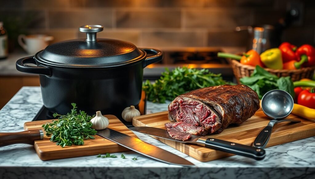 braised beef shank equipment