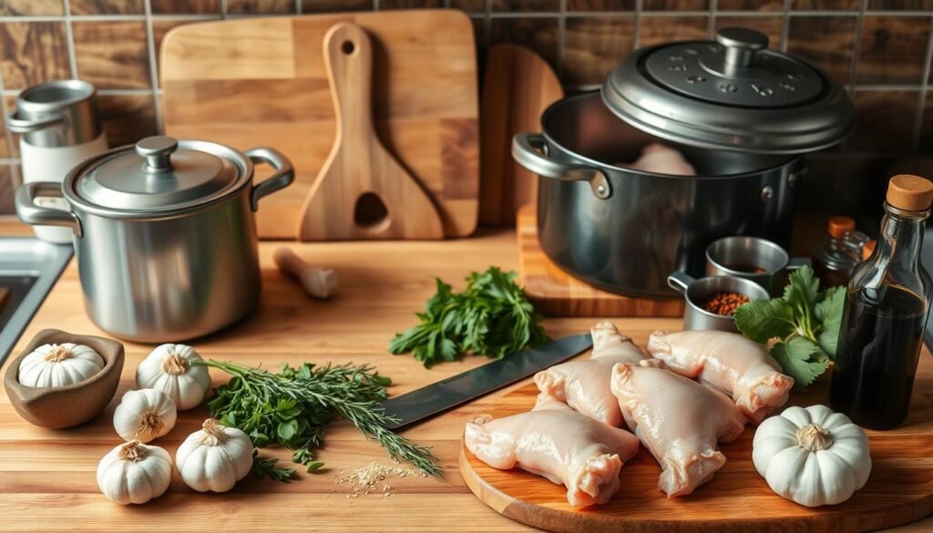 braised pork feet equipment