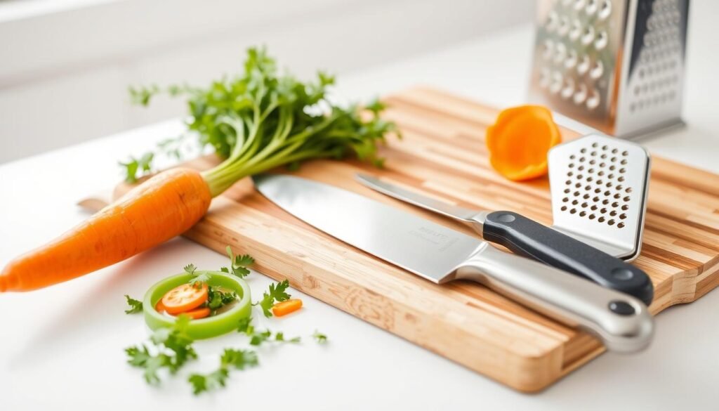 carrot preparation tools