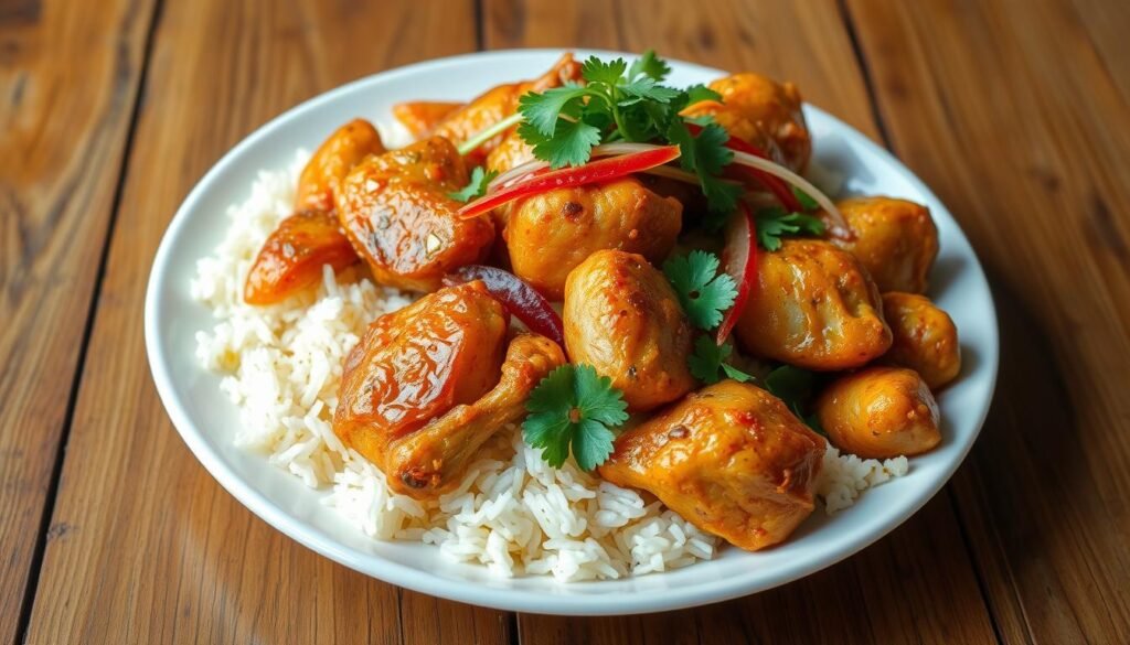 chicken and rice dish