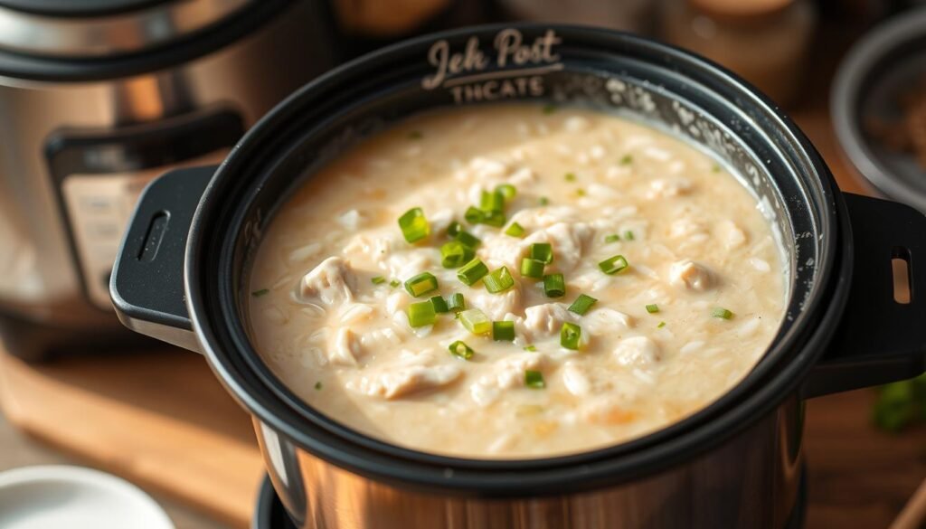 chicken congee in rice cooker