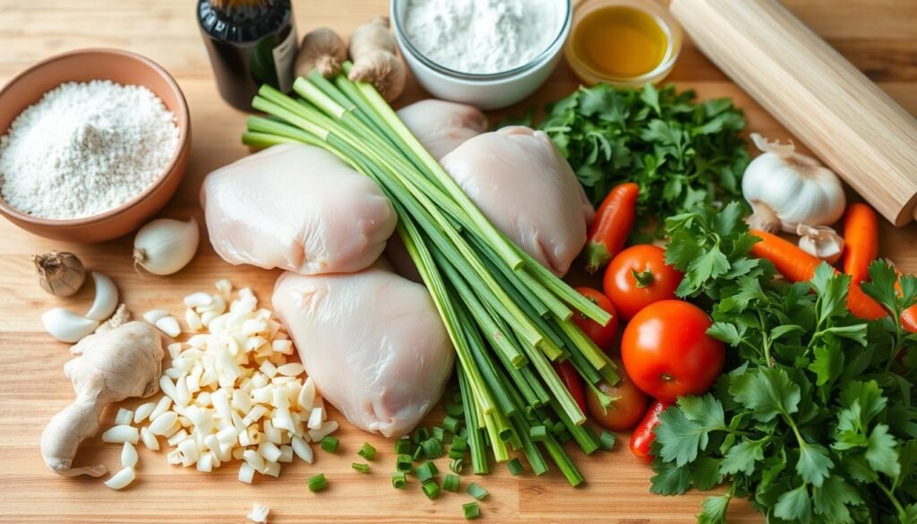 chicken dumplings ingredients