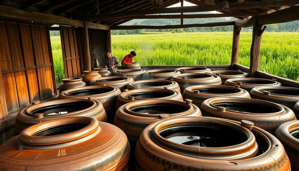 chinese black vinegar production