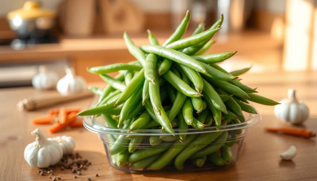 chinese green beans storage