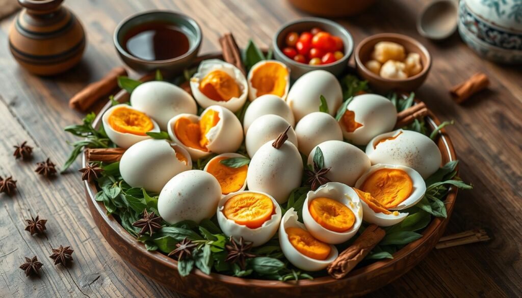 chinese tea eggs serving suggestions