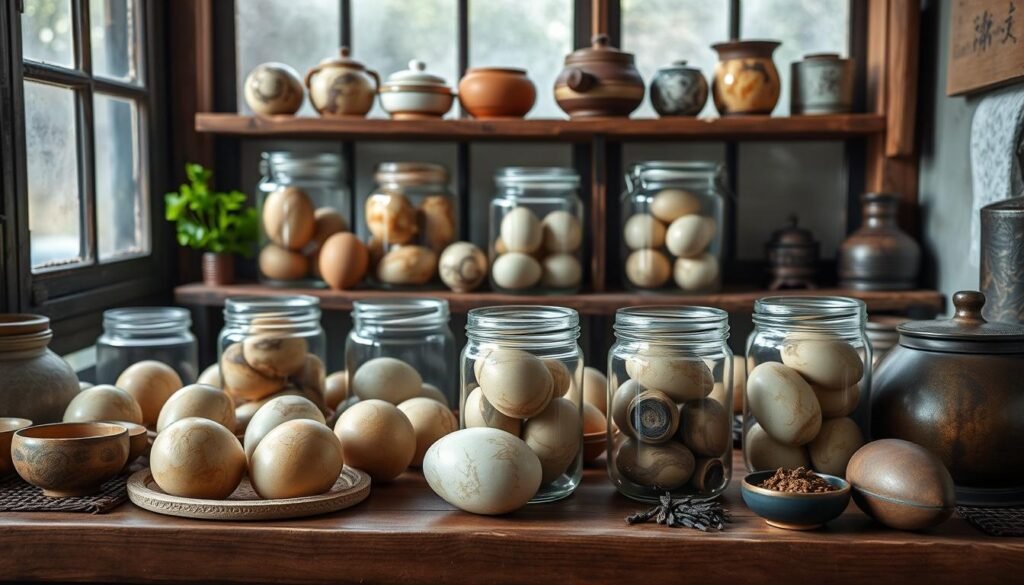 chinese tea eggs storage