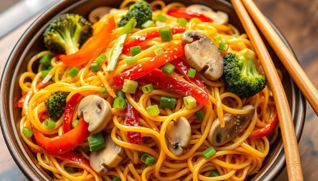 chow mein dish