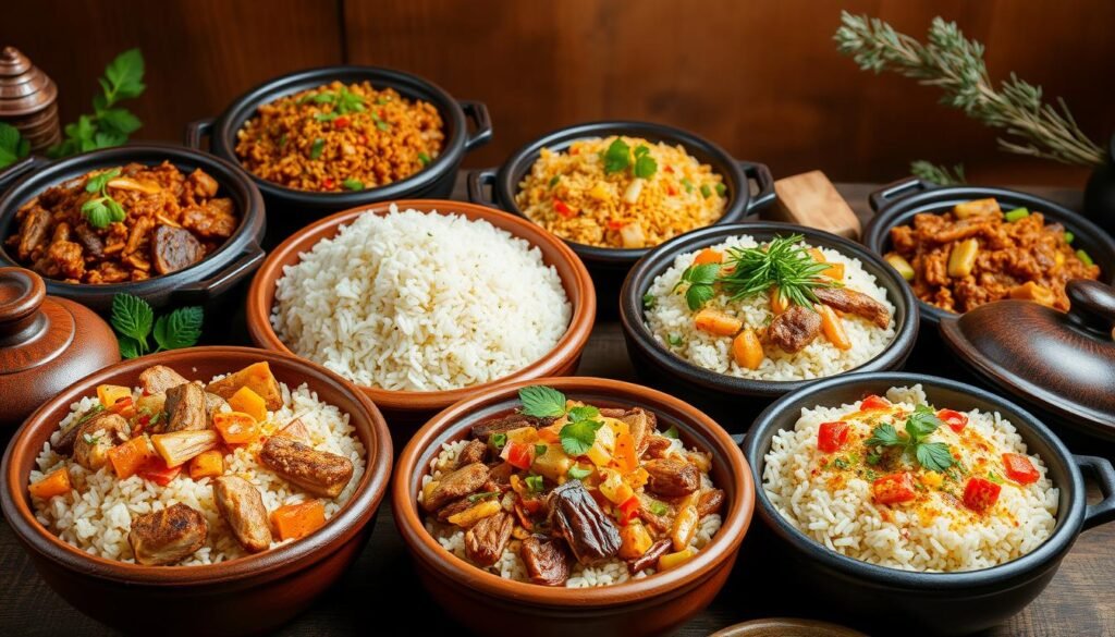 claypot rice variations