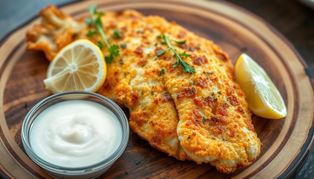 crispy fish fillet