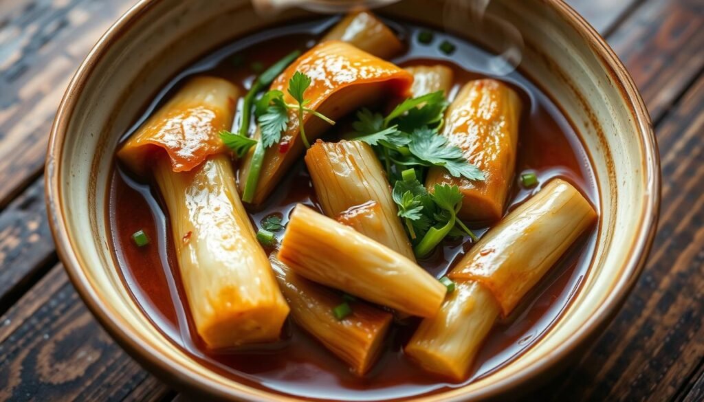 delicious bamboo shoots