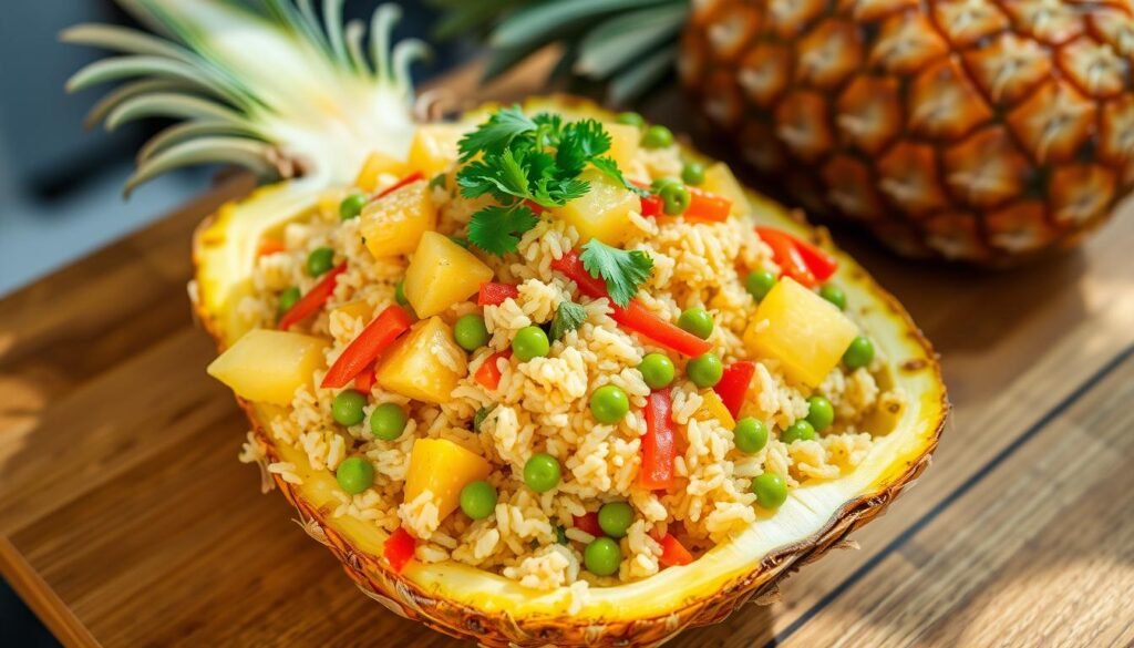 delicious pineapple fried rice