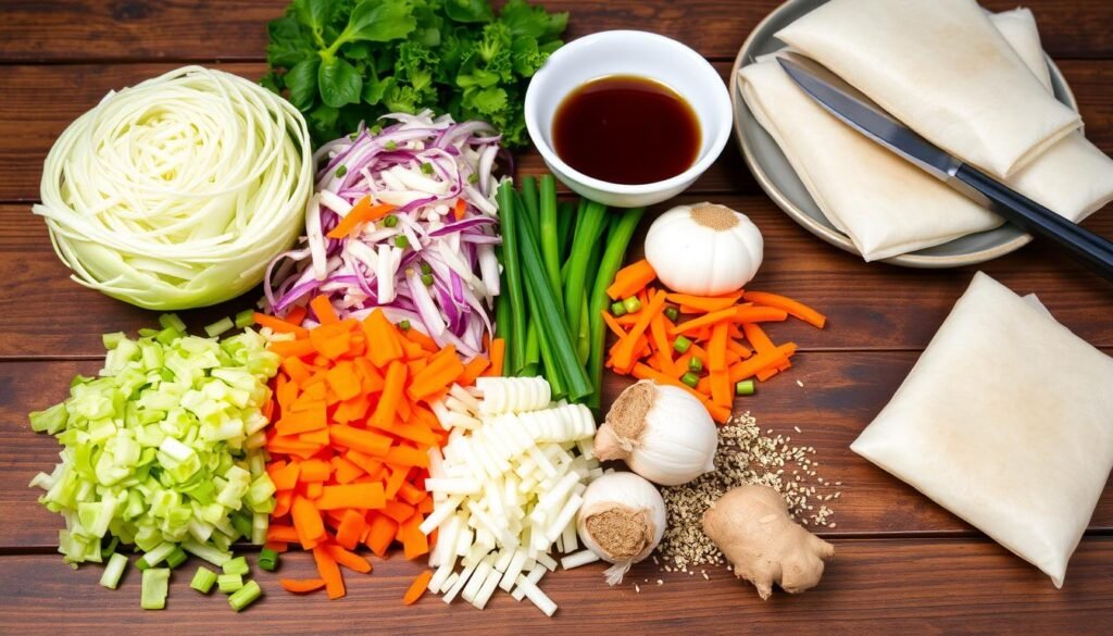 egg roll ingredients