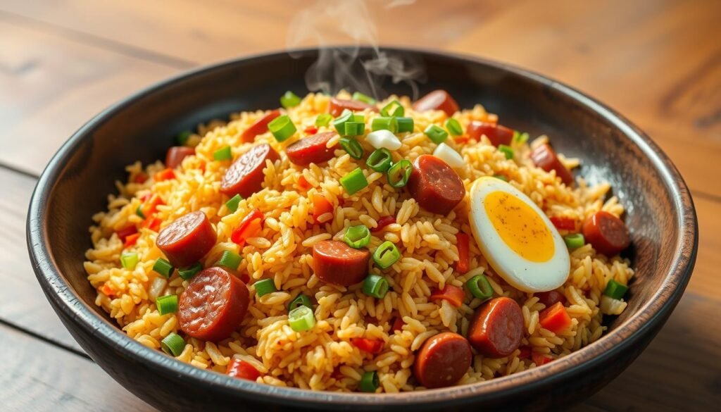 homemade fried rice