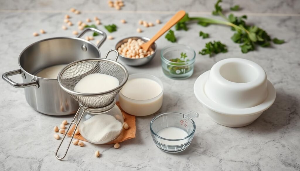 kitchen tools for diy tofu pudding