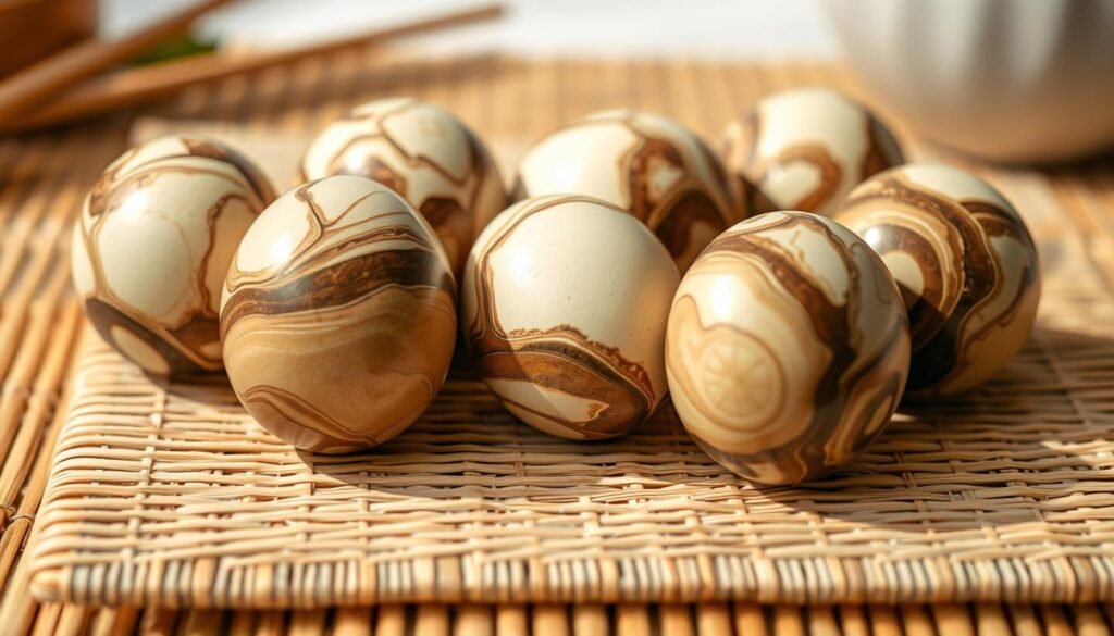 marbled eggs