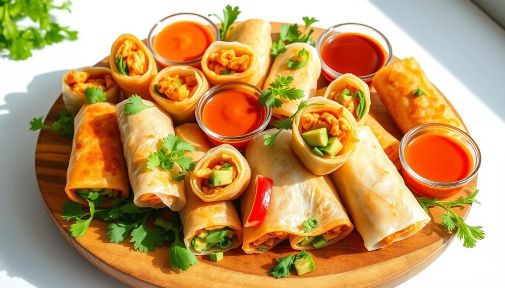 modern egg rolls