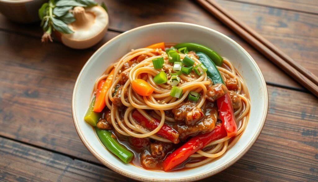 oyster sauce noodles