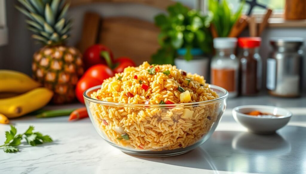 pineapple fried rice storage