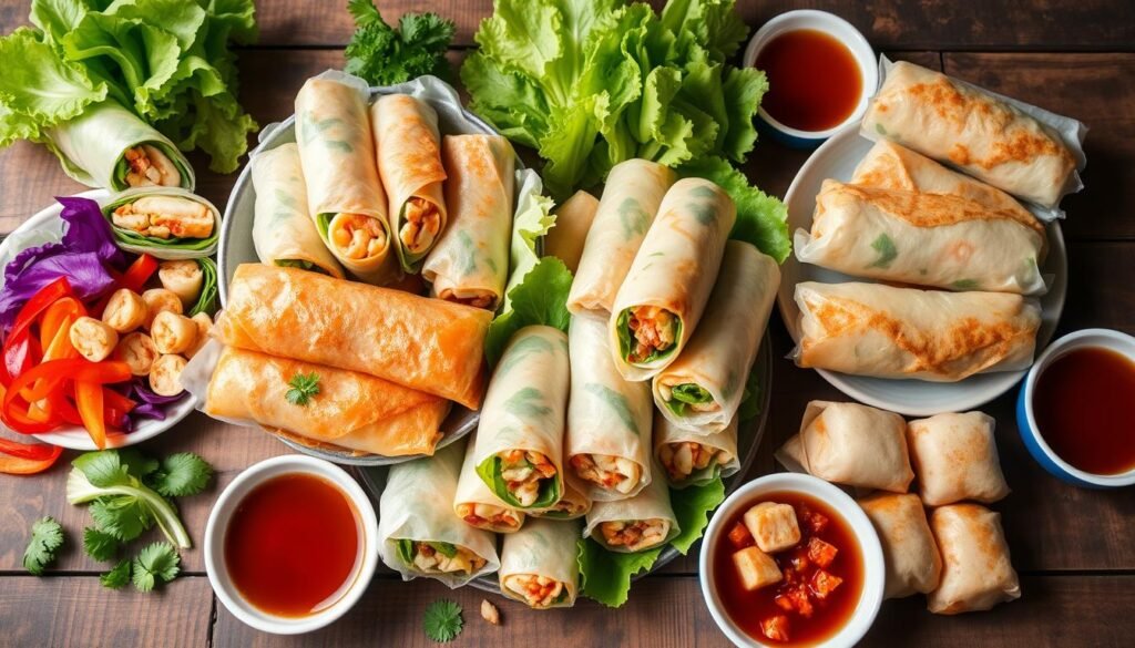 regional spring rolls