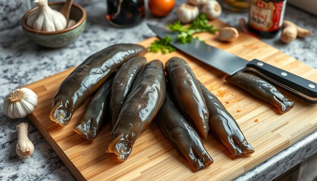 sea cucumber preparation