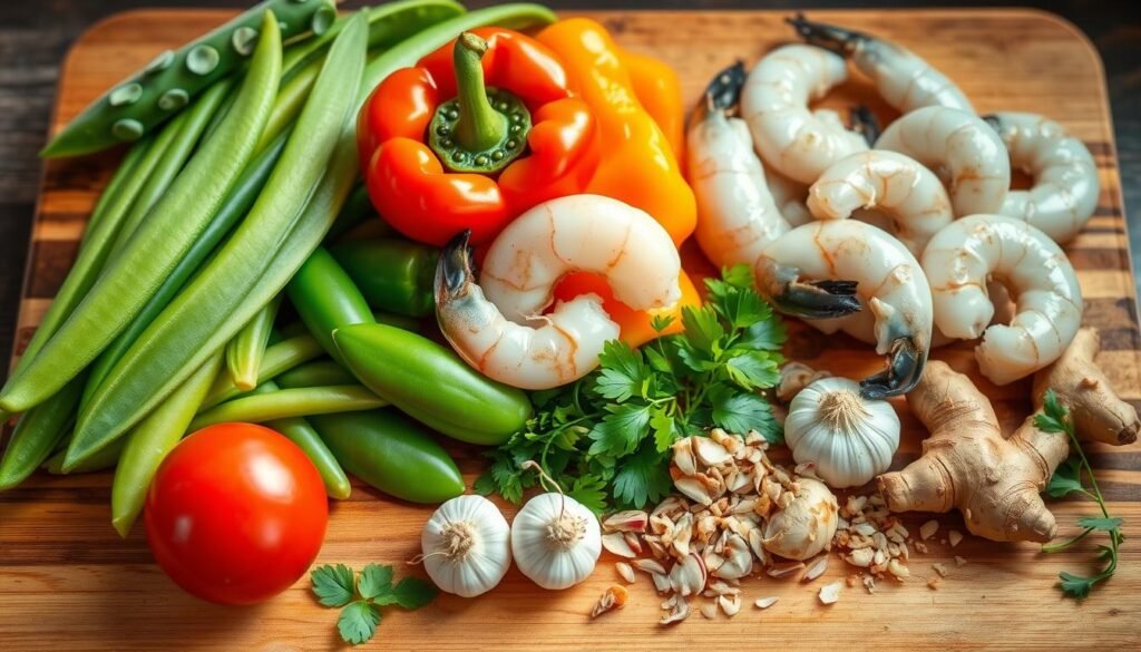 seafood stir-fry ingredients