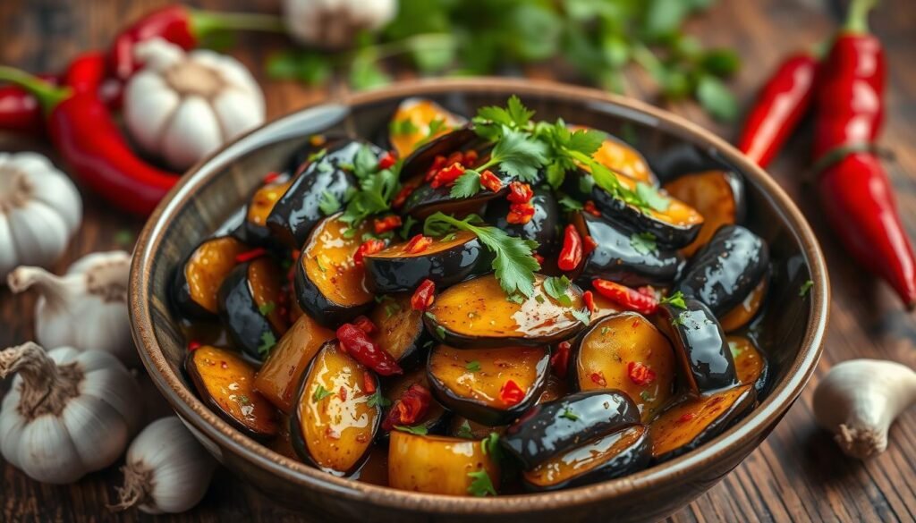 spicy garlic eggplant recipe